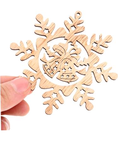 COHEALI 1 set Decorative Graffiti Themed Design Suspending Pendants Chip Pendant Painting Christmas Beige 7.80X7.80X0.20CM - Buy Online on GoSupps.com