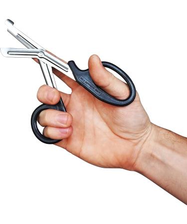 RE-GEN Heavy Duty Paramedic Scissors | Emergency Trauma 18cm Black - Ideal First Aid Tool for International Shipping - Buy Online on GoSupps.com