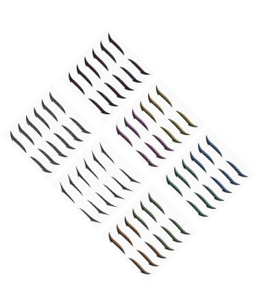 Cat Eye Makeup Double Eyelid Sticker: 36 Reusable Eyeliner and Lash Enhancer Stickers - Buy Online on GoSupps.com