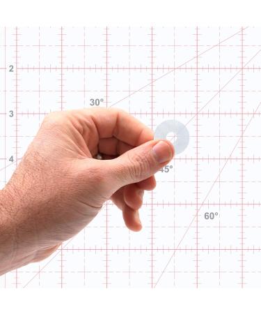 Ultima Sure Grips Non-Slip Ruler Grip Rings - 30 Rings for Quilting & Patchworking - Buy Online on GoSupps.com