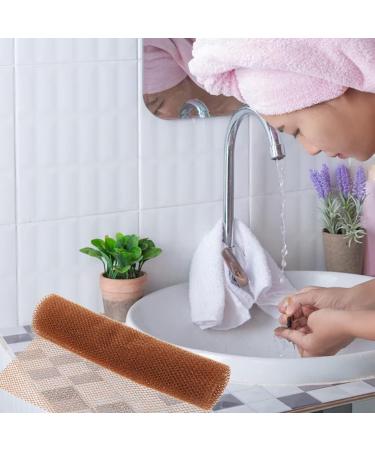 Beaupretty Bath Towel Back Scrubber - Exfoliating Body Wash Sponge for Men | Nylon Strip Remover & Cleaning Bath Accessory | International Shipping Available - Buy Online on GoSupps.com