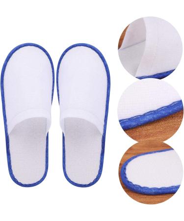 Disposable Spa Flip Flops Slippers for Hotel Guests - Blue, 24 Pairs - Buy Online on GoSupps.com