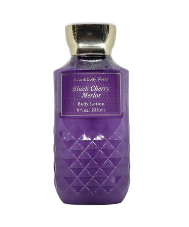 Bath & Body Works Black Cherry Merlot 2019 Edition 24 hr Moisture Super Smooth Body Lotion Shea Butter and Vitamin E 8 fl oz / 236 mL - Buy Online on GoSupps.com