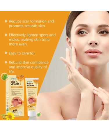 Bee Venom Cream Bee Venom Wart Removal Tag Treatment Cream Bee Venom Gel 2024 Professional New Bee Venom Repair Cream Quick-Acting Soothing Bee Venom Cream Soothing Body Cream-All Skin Types60g - Buy Online on GoSupps.com