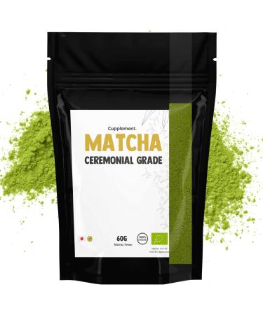 Cupplement Cupplement - Ceremonial grade matcha 40g - Organic - Green tea powder of the highest quality