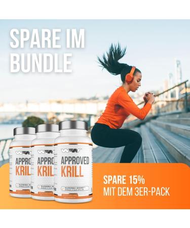 Wfn Approved Superba Boost Antarktis Krill Oil - 1000mg Omega 3 EPA & DHA - High Dose 90 Capsules - Pure Additive-Free Best Quality from Germany - Buy Online on GoSupps.com