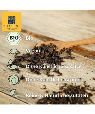 Buy All Orient Bio Indian Chai 500g - Organic Black Loose Tea with Ayurvedic Spices - Natural Spicy Chai Without Flavors - Buy Online on GoSupps.com