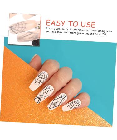 Healeved 1 Set Halloween Fake Nails Manicure False Nail Fake Nails Tips Halloween Fakes Nails Women Fake Nails Nail Decoration Halloween Press on Nails Manicures Charm Manicure Patch Abs - Buy Online on GoSupps.com
