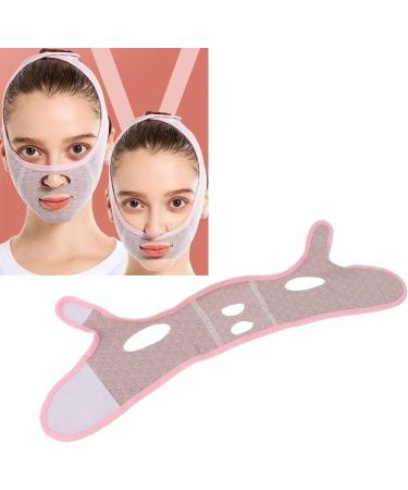 Agatige Reusable V Line Mask Facial Slimming Strap Adjustable Portable V Line Lifting Face-belt Chin Strap Wrinkle Removal Face Skin Tightening Bandage for Women and Men - Buy Online on GoSupps.com
