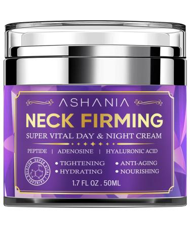 Ashania Neck Firming Cream: Neck Creams for Tightening and Firming - Korean Skin Care Tighten and Lift Neck Cream Advanced Fomula 1.7 Fl Oz
