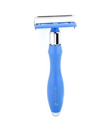 JAG Shaming Luxurious men's rasier planes with a butterfly motif and blue handle razor for beard and mustache perfect clean shave suitable for men and women