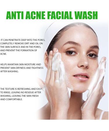Nettoyant Anti-Bouton L'acide Salicylique Mousse Nettoyante Pour Le Visage Pour Nettoyer les Pores en Profondeur et Hydrater la Peau - Buy Online on GoSupps.com