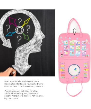 Fidget Blanket Calming Dementia Activities for Elderly Sensory Pad for Anxiety Relief Memory Aid Alzheimer's Toy Memory Loss Fidget Toys Autistic Activities Pad Sensory Blanket - Buy Online on GoSupps.com