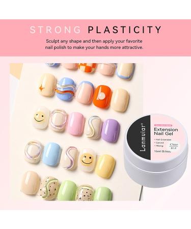  GZSYY Builder Gel 3D Gel Nail Art 3D Sculpture Nail Glue Extension - Buy Online on GoSupps.com