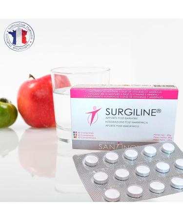 SANTINOV - SURGILINE - Post Bariatric Tablets - Sleeve Gastrectomy Bypass Gastric Ring - 2 Supplements in One: Vitamins and Minerals + Magnesium - Buy Online on GoSupps.com