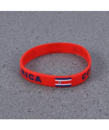 LUOEM Silicone Wristband Rubber Bracelet - Fashion Sports Wristbands for Teens & Adults - Pack of 6 (Rica) | Shop Internationally - Buy Online on GoSupps.com