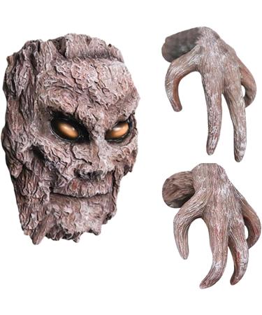 Unique Border Tree Ornament & Creative Bark Face Halloween Makeup Props - Buy Online on GoSupps.com