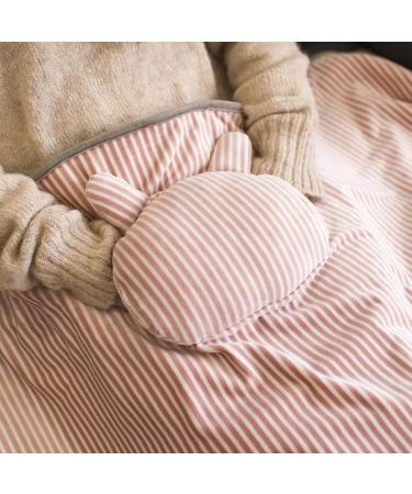 DAUZ Warmer Blanket Wrap - Soft Plush Neck Warmer Shawl (Washable Pink Rabbit) - Perfect for Cozy Comfort at Home or Travel - Buy Online on GoSupps.com