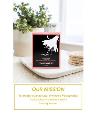 Aromatherapy Gift Box | Essential Oil Candles with Coconut Wax | Valencia Orange & Grapefruit | 6oz International Shipping - Buy Online on GoSupps.com