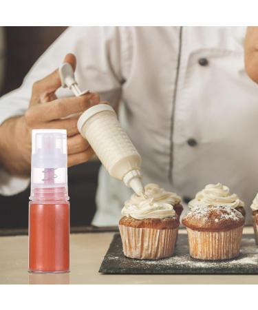 Edible Glitter Spray - Food Grade Sparkling Dust - Food Coloring Glitter - Edible Glitter For Decorating Cakes Cupcakes Cake Pops Orange - Buy Online on GoSupps.com