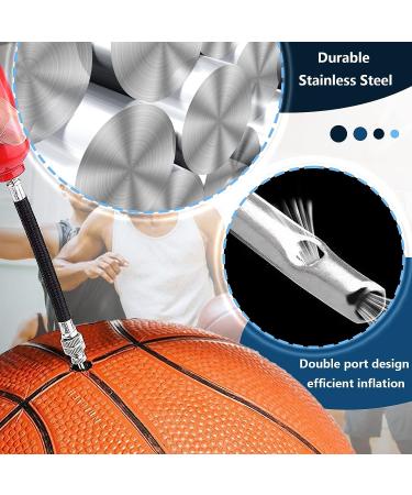 Stainless Steel Basketball Pump Needles Set with Storage Box - 20pcs - Buy Online on GoSupps.com