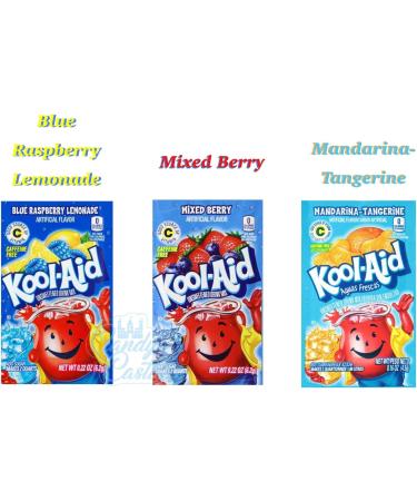 Kool-Aid Sachets Variety Pack of 10 flavoured Sachets - Water Squash packets gift set 10 - Buy Online on GoSupps.com