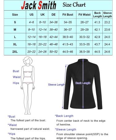 JACK SMITH Women's Fleece Half Zip Athletic Running Pullover XXL Black - Buy Online on GoSupps.com