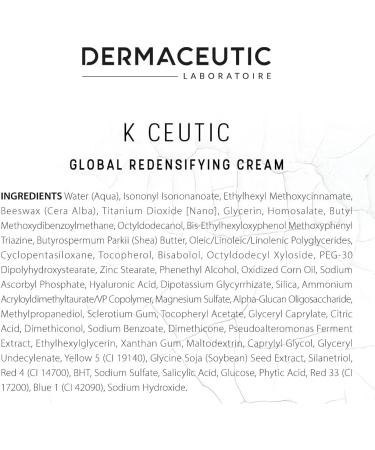 K Ceutic | Soothing & Repairing Face Cream | Post-Treatment Concentrated Care | Anti-Redness Damaged Skin | K Complex Vitamins C E | UV Protection SPF 50 | Hypoallergenic | 30ml | Dermaceutic - Buy Online on GoSupps.com