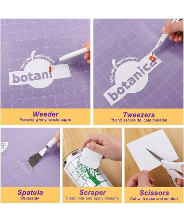 13 Pcs Stainless Steel Vinyl Weeding Tools Kit with Storage Bag - Precision Craft Hobby Knife Set for HTV, Silhouettes, Cameos, DIY Artwork & Scrapbooking - Buy Online on GoSupps.com
