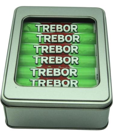 Trebor Softmints Peppermint 14 x 42g Rolls Bundle with Silver Window Lid Refillable Tin - Buy Online on GoSupps.com
