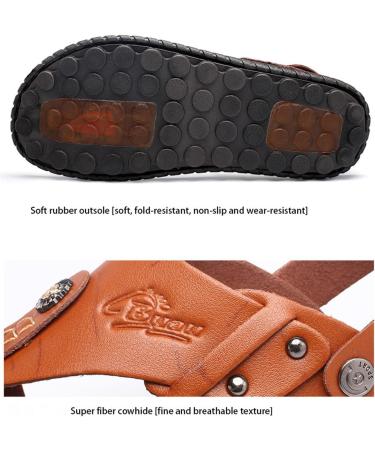 Men's Toe Corrector Sandal - Comfy Summer Slip-On for Bunion Relief | Non-Slip Breathable Flip Flops for Hallux Valgus Symptoms - Size 11 Brown - Buy Online on GoSupps.com