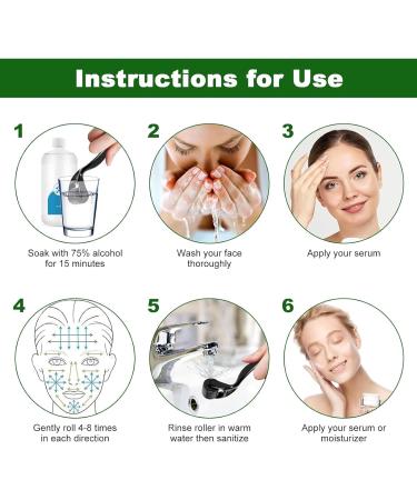 Derma Roller 1.5mm - Incellice 540 Needle Microneedle Scooter for Face & Body Care | Professional Skincare for Men & Women - Buy Online on GoSupps.com