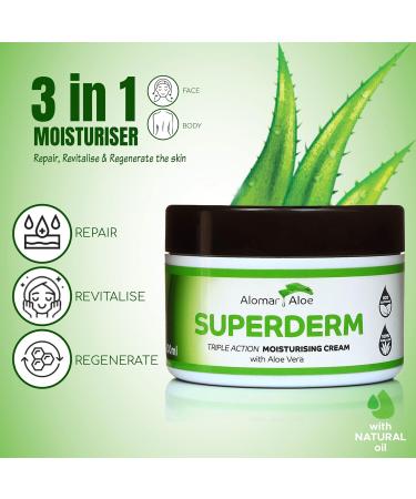  Superderm Multi-action moisturizing cream (200 ml) - Buy Online on GoSupps.com