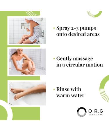ORG Korean Deep Gel Exfoliating Body Scrub - Natural Cruelty Free Formula for Smooth & Glowing Skin - 6oz - Buy Online on GoSupps.com