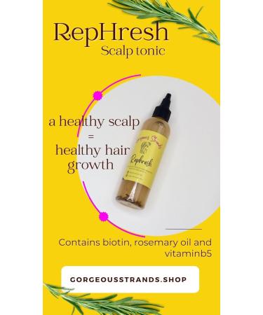 RepHresh Scalp Treatment 0.4 Fl Oz - Pack of 10 | Effective Hair Care for Healthy Scalp - Buy Online Internationally - Buy Online on GoSupps.com