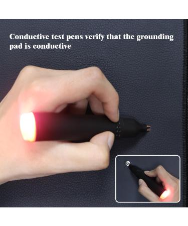 Miuqaokl Grounding Mat for Sleeping - 30x60 cm Reduces Inflammation & Improves Sleep Includes 4.5m Ground Cord - Black Grounding Mat for Home & Work - Buy Online on GoSupps.com