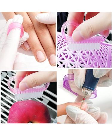 15-Piece Nail Brush Set | Plastic Cleaning Brushes for Beauty & Nail Care (5 Colors) - International Shipping Available - Buy Online on GoSupps.com
