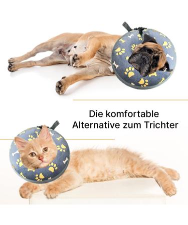 Shop Halskruff Protective Collar for Dogs & Cats | Leak-Proof Soft Neck Collar After Surgery - Available in Multiple Sizes - Buy Online on GoSupps.com
