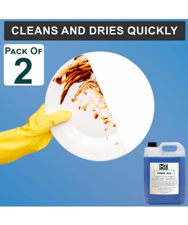 Rinse Aid Dishwasher Dishwasher Cleaner for Drier Glasses and Spot Prevention - Eco Dishwasher Tablets (2 X 5L) - Buy Online on GoSupps.com