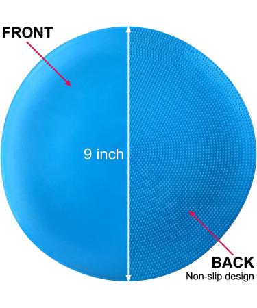 Kai Xin 9 Inch Anti-Slip Agility Spot Markers Set - 10 Pcs | Indoor Outdoor Sports Training & Drills | Multicolor - Buy Online on GoSupps.com