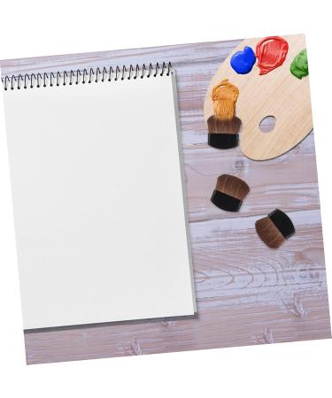 KALLORY 8pcs Painting Brush Drawing Art Supplies Stain Sponge Brush Eyeshadow Sponge Applicator Wood Black 4X3cm - Buy Online on GoSupps.com