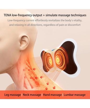 Jenylu EMS Massage Device - Deep Tissue Neck & Shoulder Massager Electro Stimulator for Back Legs & Belly Training - International Shipping - Buy Online on GoSupps.com