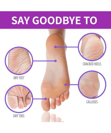 Foot Peel Mask - 3 Pairs Baby Foot Exfoliator for Callus & Dead Skin Remover Cracked Heel Repair | Soft Smooth Feet - Buy Online on GoSupps.com