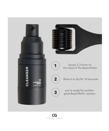 Copenhagen Grooming Beard Roller Cleanser | Beard Derma Roller Sanitizer for Optimal Growth - Buy Online on GoSupps.com