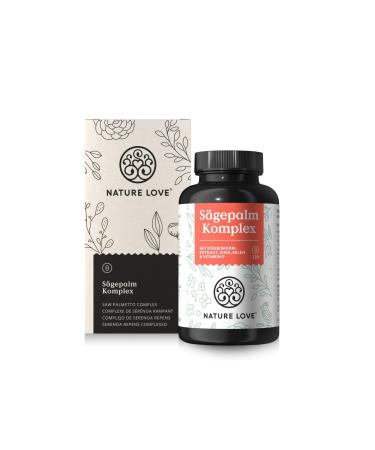 Sawpalm complex - 120 capsules - saw palm extract pumpkin seed extract nettle extract zinc selenium and vitamin E - saw palm (SAW Palmetto) with 5% phytosterols - 2 monthly supply - vegan - Buy Online on GoSupps.com