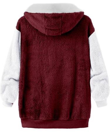Shop Hanxiulin Women's Fleece Plush Hoodie - Elegant Windproof Coat & Thick Quilted Jacket - Buy Online on GoSupps.com