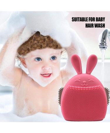 Soft Silicone Face Scrubber - Facial Cleansing Brush Face Scrub Clean Brush Face Brushes for Cleansing Cute Rabbit Ears Shape Manual Face Exfoliator Brush for Blackhead Pore Coatuiyo - Buy Online on GoSupps.com