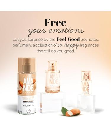 SOLINOTES Almond Perfume for Women - Eau De Parfum | Delicate Floral and Soothing Scent - Made in France - Vegan - 1.7 fl.oz - Buy Online on GoSupps.com