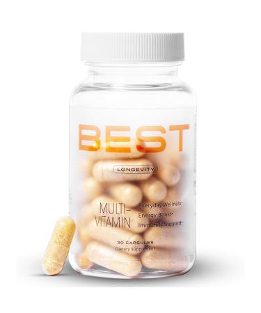 Best Multivitamin for Women with Vitamin D E Complete Daily Womens Multivitamin with Biotin B12 Calcium - Menopause Support Over 40 Complete Natural Energy Non-GMO - 30 Day Supply