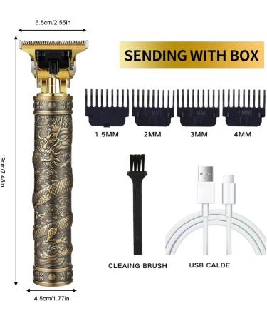 Men Cordless Clipper Hair Clippers Beard Trimmer Professional Hair Trimmer Rechargeable Edgers Clippers Electric Beard Trimmer for Shaving Beard 5 - Buy Online on GoSupps.com